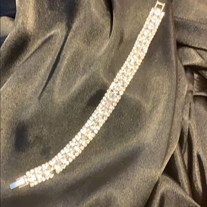 Luxury 12ct CZ Diamond Bracelet